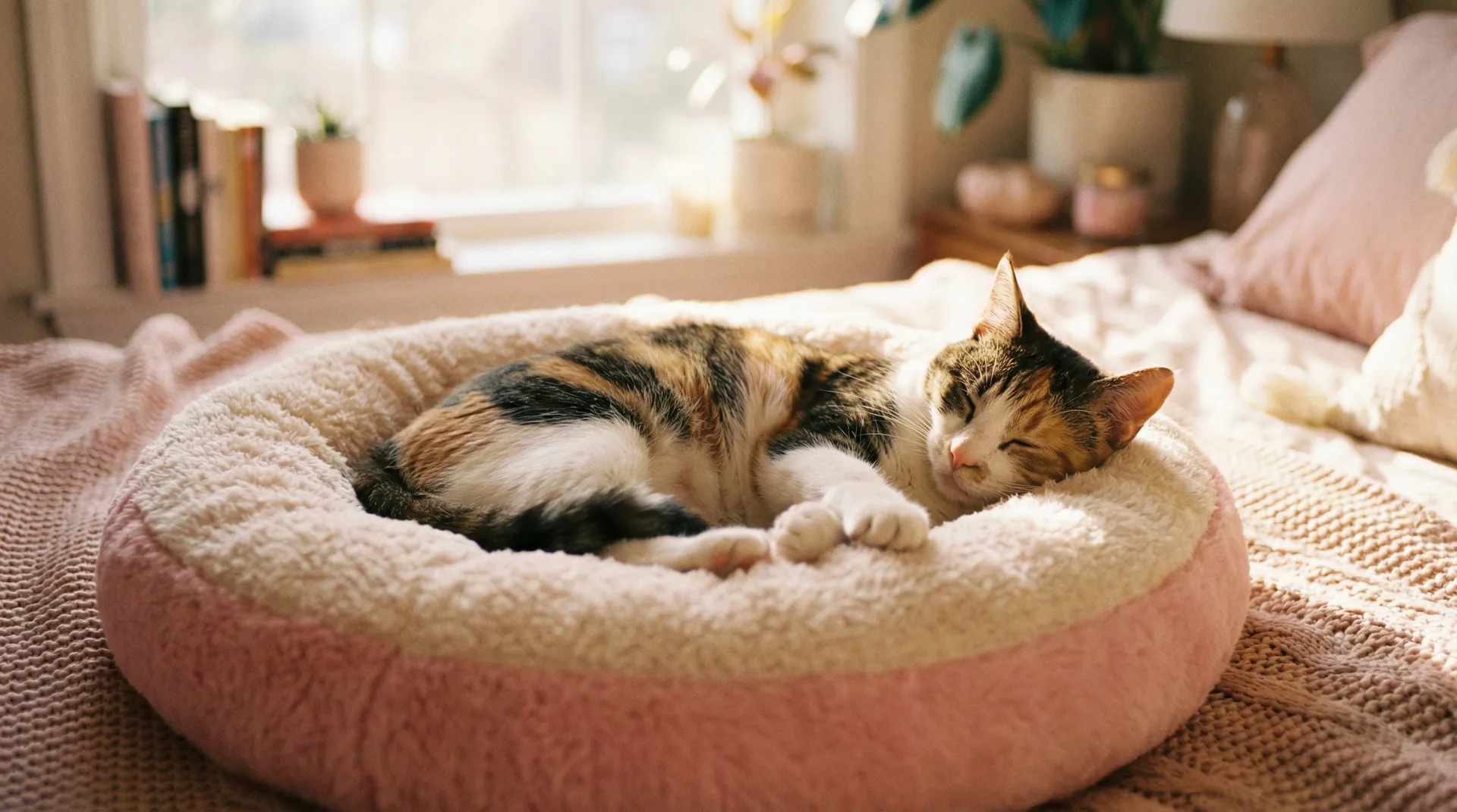 三花猫安静入睡 - 当代大海盗